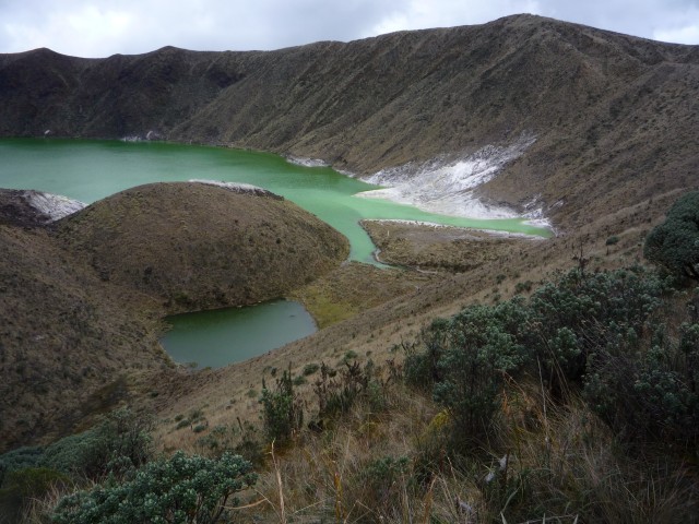 laguna verde azufral