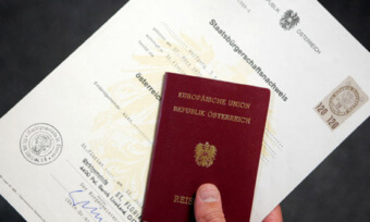 Австрийский паспорт