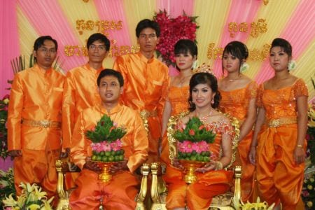 Национальные свадебные костюмы кхмеров (Камбоджа)