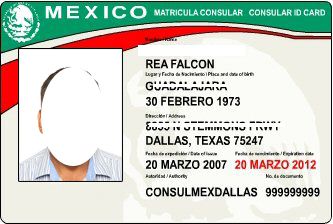 мексиканское удостоверение личности