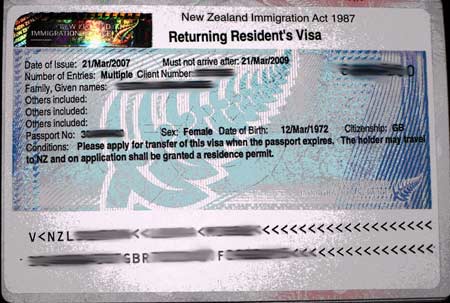 резидентская виза
