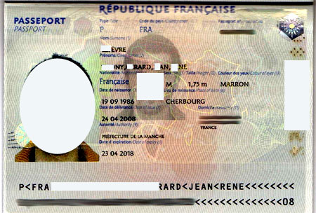 французский паспорт