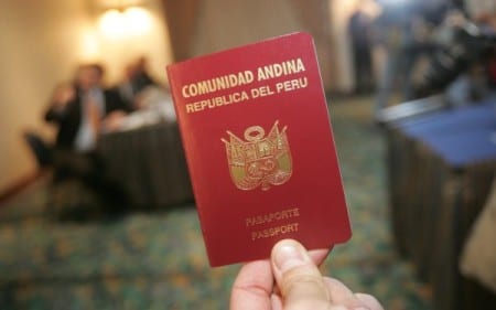 Паспорт гражданина Перу