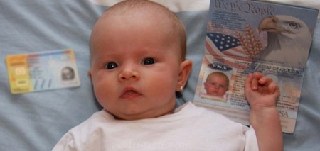 Ребенок, рожденный в США