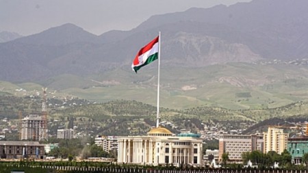 Флаг Таджикистана 