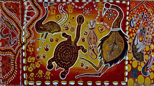 геометрические рисунки и орнамент аборигенов