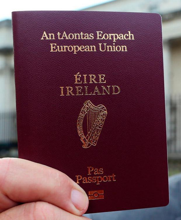 паспорт гражданина ирландии