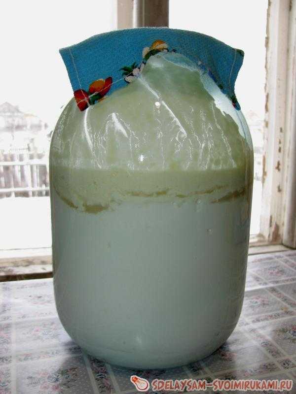 Рецепт приготовления творога из коровьего молока в домашних условиях